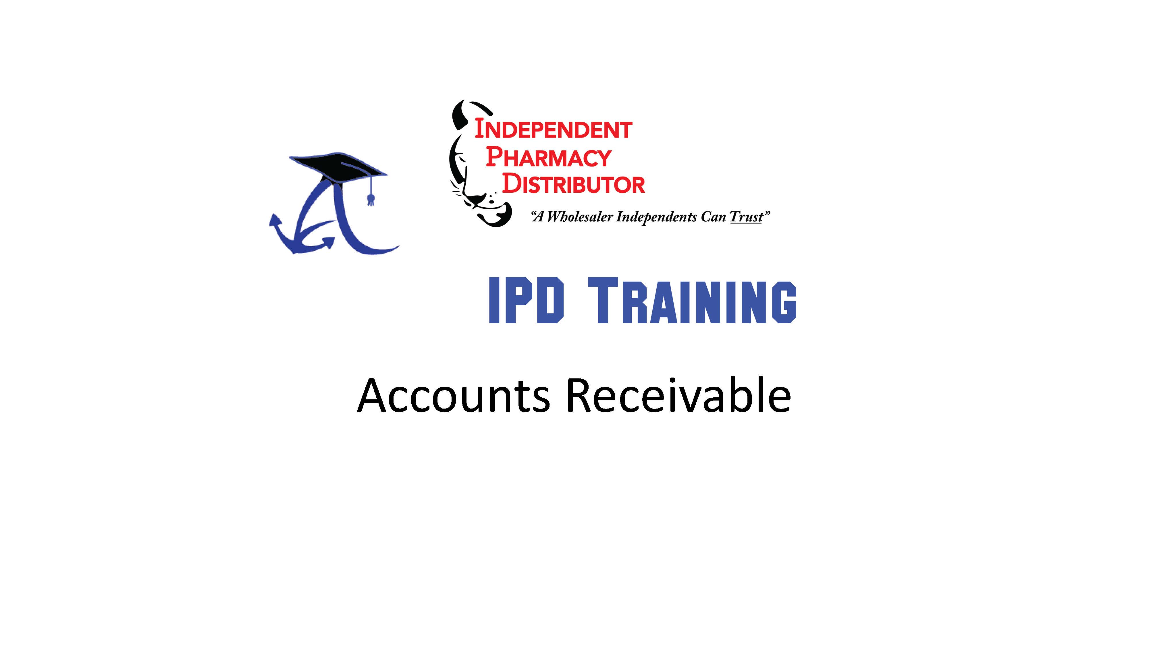 IPD Accounts Receivable Training