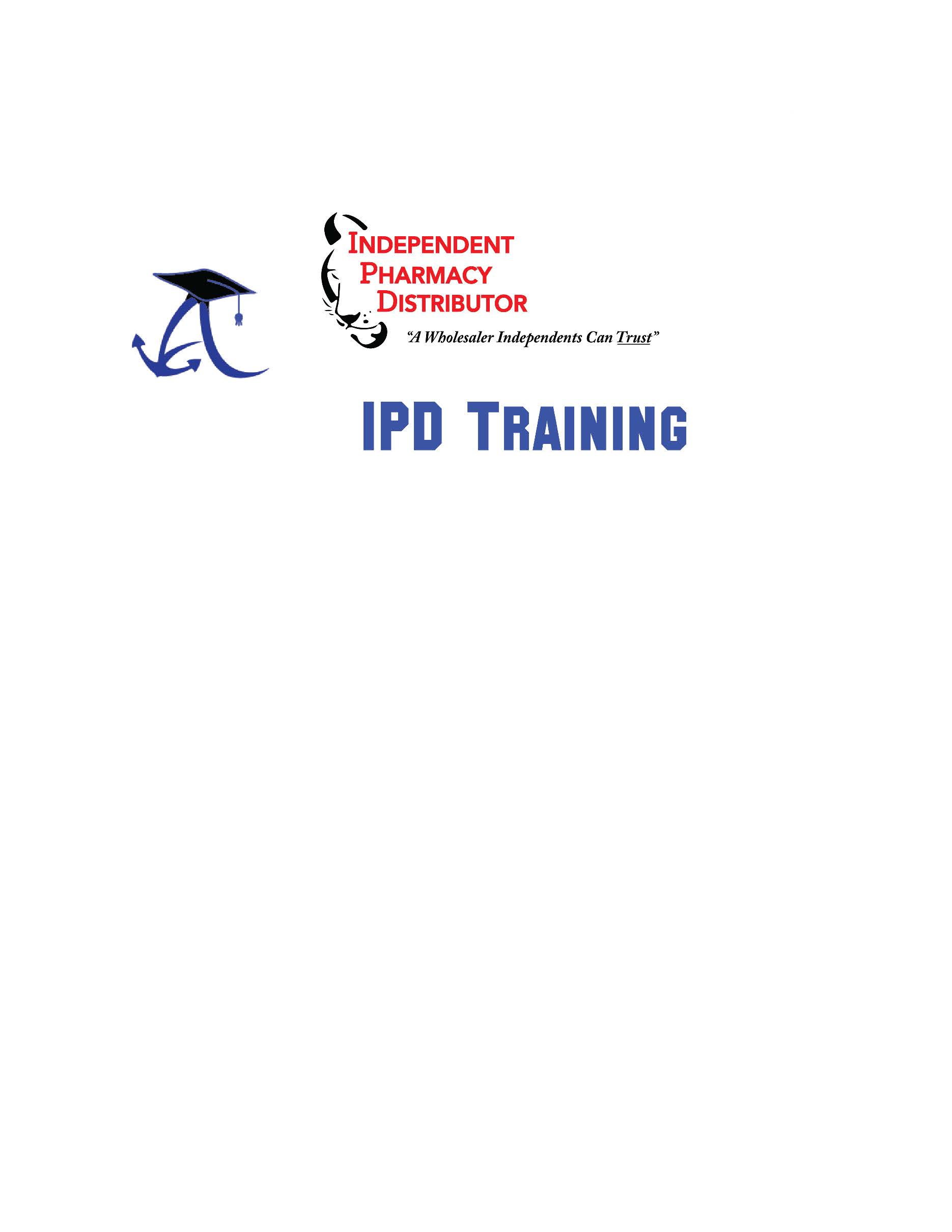 Inventory Department Training Guide